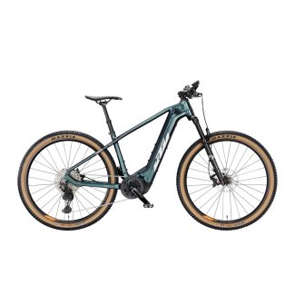 KTM Macina Team 791 Green Purple Flip MTB e-bike