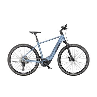   KTM Macina Cross CX 810 Steel Blue Black+Silver női cross trekking e-bike
