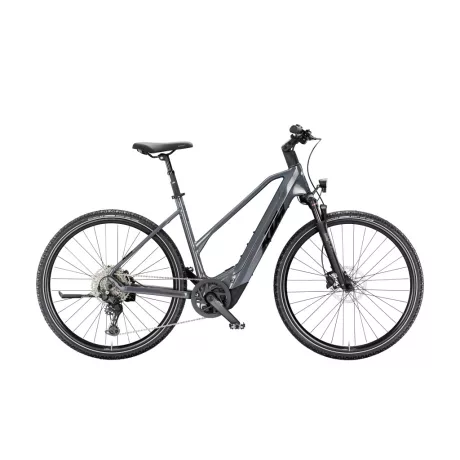 KTM Macina Cross CX 820 L Flaming Grey Black+Orange női cross trekking e-bike