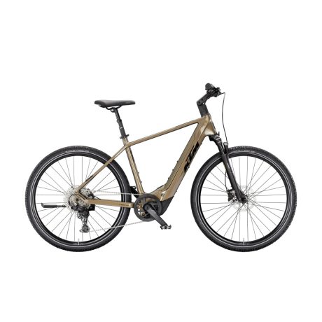 KTM Macina Cross CX 820 Olive Pearl Black+Mint női cross trekking e-bike