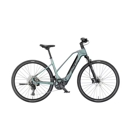 KTM Macina Cross SX Elite Royal Teal Black Glossy női cross trekking e-bike