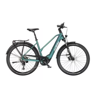   KTM Macina Gran 820 Green Purple Flip női túratrekking e-bike