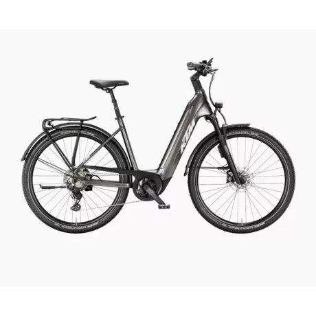 KTM Macina Gran 820 Diamond Blk Grey+Orange túratrekking e-bike - Easy Entry