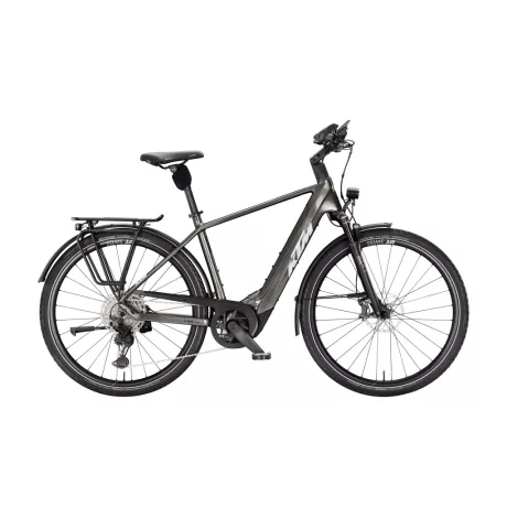 KTM Macina Style 810 Machine Grey Silver+Black túratrekking e-bike