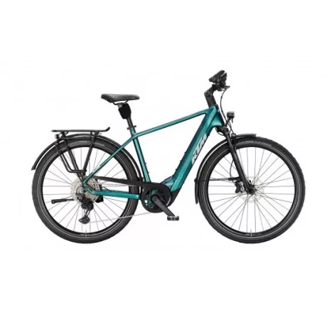 KTM Macina Style 810 Green Purple Flip túratrekking e-bike