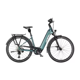   KTM Macina Style 810 Green Purple Flip túratrekking e-bike - Easy Entry