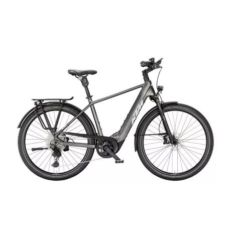 KTM Macina Style 820 XL Machine Grey Silver+Blk túratrekking e-bike