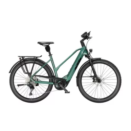 KTM Macina Style 820 Di2 Oxygen Green Black+Orange női túratrekking e-bike
