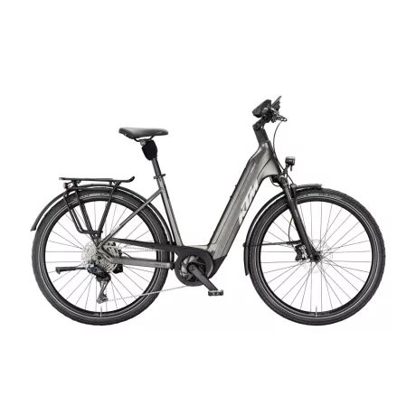 KTM Macina Style 820 Di2 Machine Grey Silver+Blk túratrekking e-bike - Easy Entry