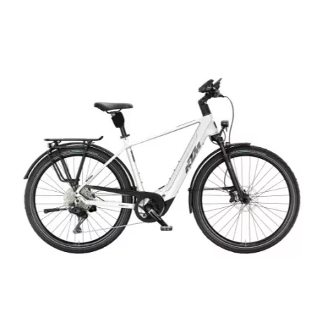 KTM Macina Style 820 White Black+Red túratrekking e-bike