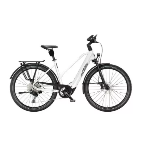 KTM Macina Style 820 White Black+Red női túratrekking e-bike