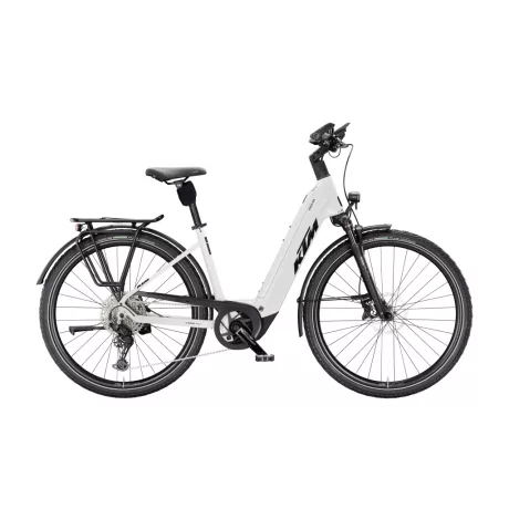 KTM Macina Style 820 White Black+Red túratrekking e-bike - Easy Entry