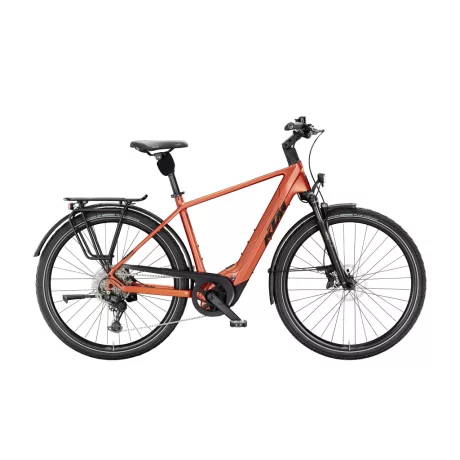 KTM Macina Style 830 Burnt Orange Black túratrekking e-bike