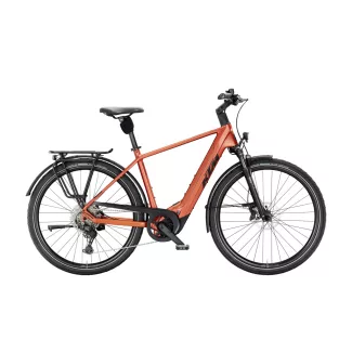 KTM Macina Style 830 Burnt Orange Black túratrekking e-bike