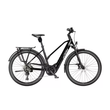 KTM Macina Style 830 Diamond Black Grey+Orange női túratrekking e-bike