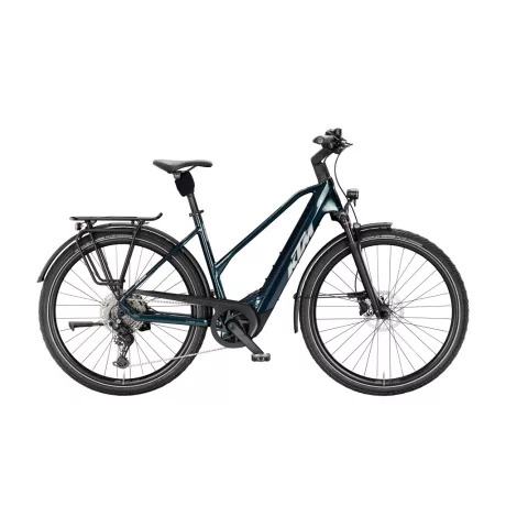 KTM Macina Tour PX 810 Dark Sea Grey+Blue női túratrekking e-bike