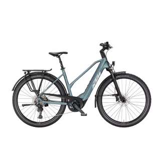   KTM Macina Tour PX 610 Bright Teal Grey+White női túratrekking e-bike