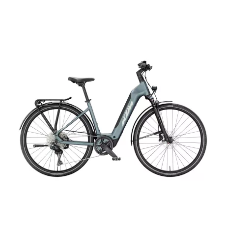 KTM Macina Sport SX 10 Di2 Royal Teal túratrekking e-bike - Easy Entry