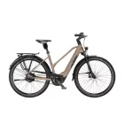 KTM Macina City 810 Belt Olive Pearl Blk+Orange női city e-bike