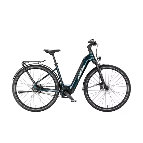 KTM Macina Belt SX Dark Sea Silver city e-bike - Easy Entry