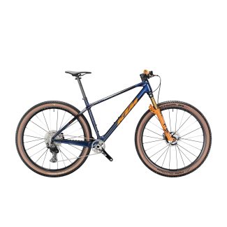 KTM MYROON EXONIC TRANSPARENT BLUE ON CARBON MTB kerékpár