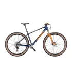 KTM MYROON EXONIC TRANSPARENT BLUE ON CARBON MTB kerékpár