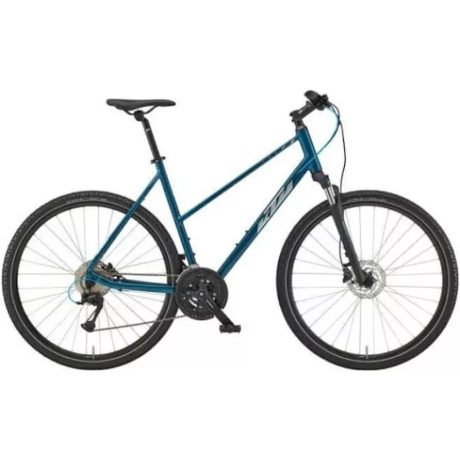 KTM X-LIFE ROAD VITAL BLUE női cross trekking kerékpár