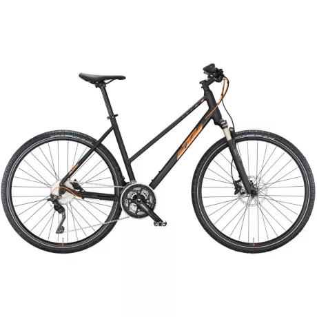 KTM X-LIFE 1964 CROSS BLACK női cross trekking kerékpár
