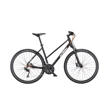 KTM X-LIFE ACTION FLAMING BLACK Női Cross Trekking kerékpár