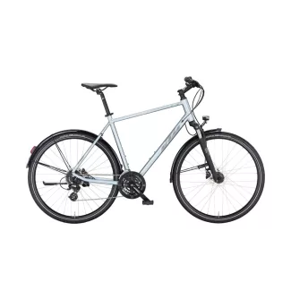   KTM X-LIFE TRACK STREET AZZURRO SILVER cross trekking kerékpár