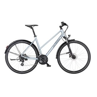   KTM X-LIFE TRACK STREET AZZURRO SILVER női cross trekking kerékpár