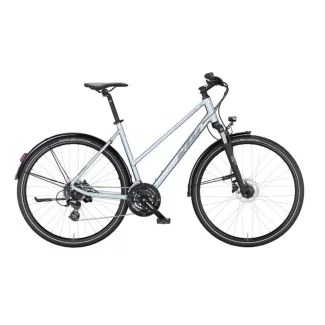   KTM X-LIFE TRACK STREET AZZURRO SILVER Női Cross Trekking kerékpár
