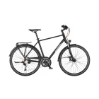 KTM LIFE 1964 BLACK MATT Alacsony átlépésű Cross Trekking kerékpár