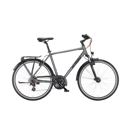 KTM LIFE JOY STEELGREY MATT Alacsony átlépésű Túratrekking kerékpár