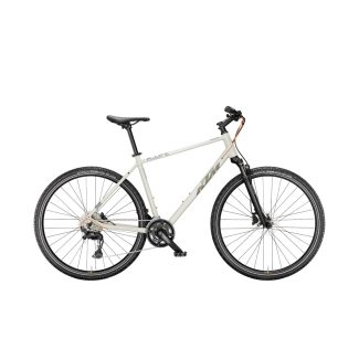   KTM X-LIFE ACTION DEW SILVER GREY+ORANGE cross trekking kerékpár