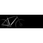KTM X-LIFE ACTION DEW SILVER MATT (GREY+ORANGE) Cross Trekking kerékpár