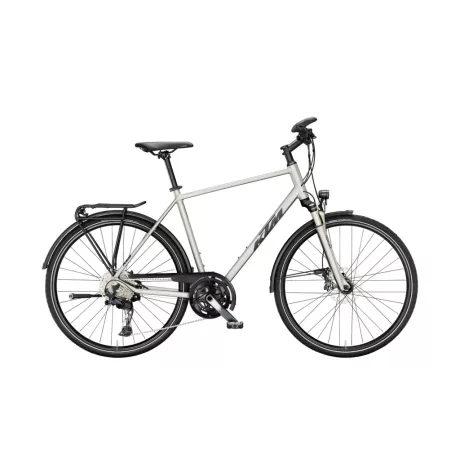 KTM LIFE STYLE CORE GREY MATT (BLACK+ORANGE) Túratrekking kerékpár