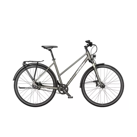 KTM LIFE TOUR MACHINE GREY MATT (SILVER+BLUE) Női Túratrekking kerékpár