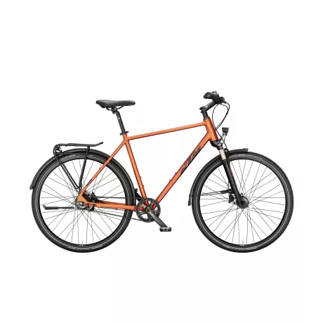 KTM LIFE EIGHT BURNT ORANGE MATT (BLACK+ORANGE) Női Túratrekking kerékpár