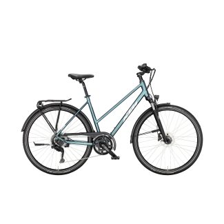   KTM LIFE SPACE GREEN PURPLE FLIP MT SLV+BLU női túratrekking kerékpár