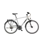 KTM LIFE JOY CORE GREY (BLACK+ORANGE) Alacsony átlépésű Túratrekking kerékpár