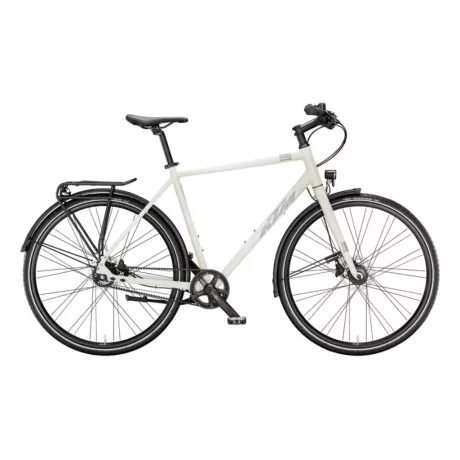 KTM KENT 11 BELT OPAL WHITE MATT (GREY) Városi kerékpár