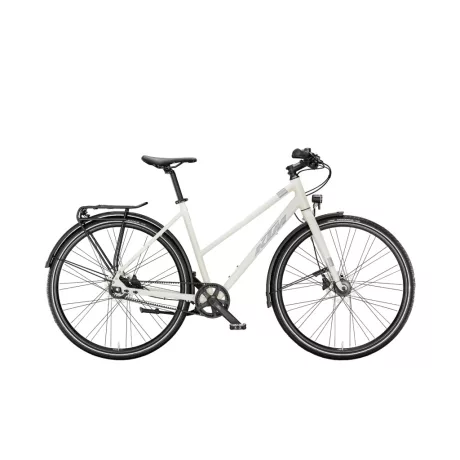 KTM KENT 11 BELT OPAL WHITE MATT (GREY) Városi kerékpár