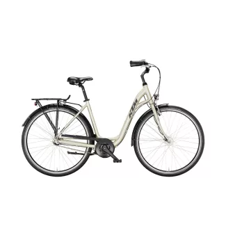   KTM Városi kerékpár FUN 28 CHAMPAGNE MATT (BLACK+ORANGE) Városi kerékpár