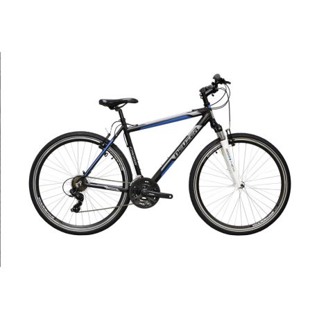 Neuzer X100 fekete-kék cross trekking kerékpár 2021