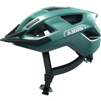   ABUS kerékpáros városi sisak Aduro 3.0 LED, In-Mold, glacier blue L (58-62 cm) sisakok
