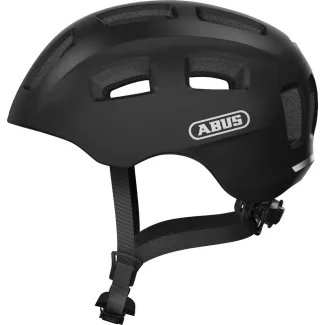   ABUS kerékpáros gyerek sisak Youn-I 2.0, In-Mold, velvet black, M (52-57 cm) sisakok