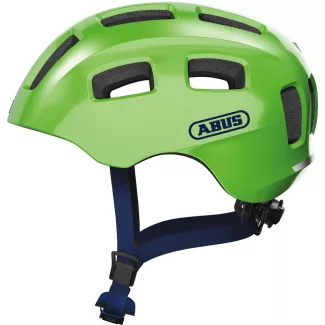   ABUS kerékpáros gyerek sisak Youn-I 2.0, In-Mold, sparkling green, S (48-54 cm) sisakok