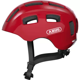   ABUS kerékpáros gyerek sisak Youn-I 2.0, In-Mold, blaze red, M (52-57 cm) sisakok