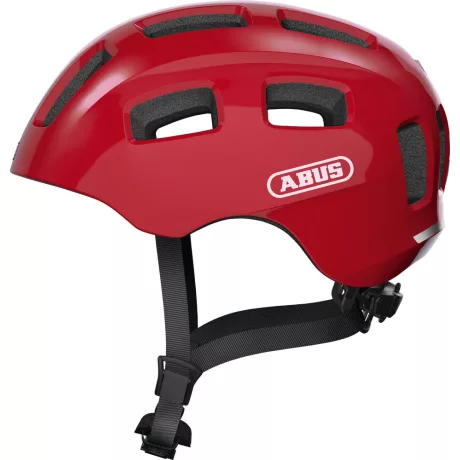 ABUS kerékpáros gyerek sisak Youn-I 2.0, In-Mold, blaze red, M (52-57 cm) sisakok